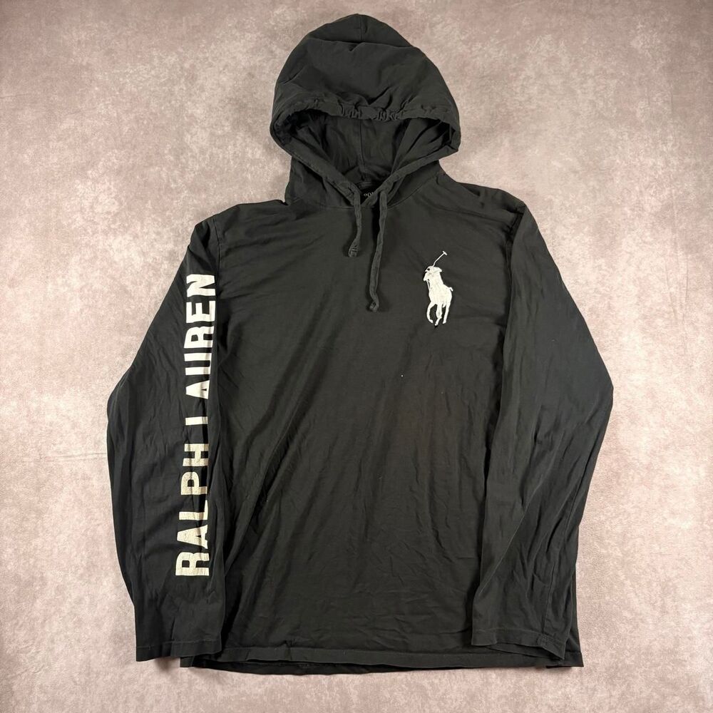 polo ralph lauren 1967 big pony long sleeve hoodie shirt